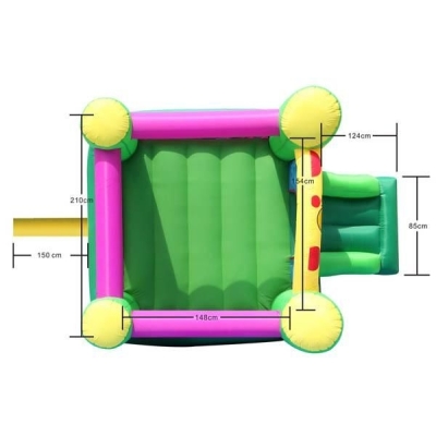 Happy Hop CRAZY nafukovací skákací hrad 9208