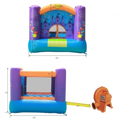 Happy Hop Skákací hrad Narozeninový ohňostroj, zámek 