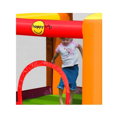 Pestrý Happy Hop skákací hrad se skluzavkou