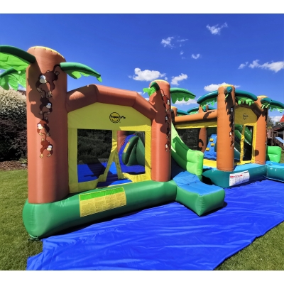 Džungle se skluzavkou happy hop 9164