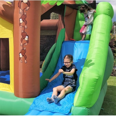 Džungle se skluzavkou happy hop 9164