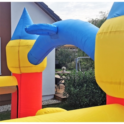 ACTIVITY skákací a prolézací hrad, zábavné centrum s dvojitou skluzavkou Happy Hop 9474