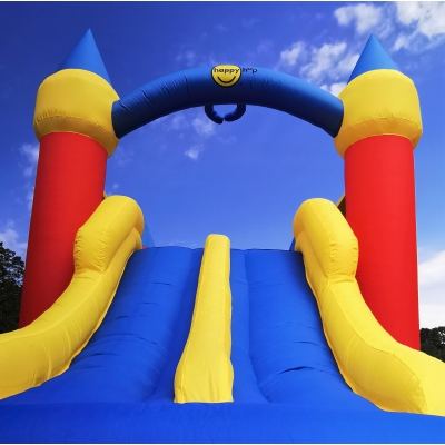 ACTIVITY skákací a prolézací hrad, zábavné centrum s dvojitou skluzavkou Happy Hop 9474