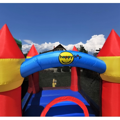 Happy Hop Klasik střední nafukavací atrakce a skluzavkou