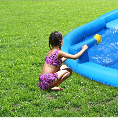 Happy Hop Bazén se skluzavkami - Vodní svět