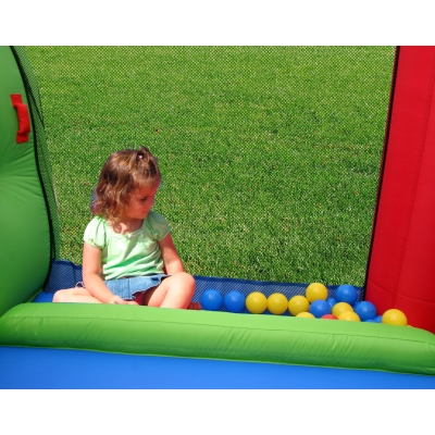 Happy Hop Dobrodružné hrací centrum se skluzavkou a bazénkem s míčky