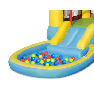 Skákací hrad s bazénkem a skluzavkou Happy Hop