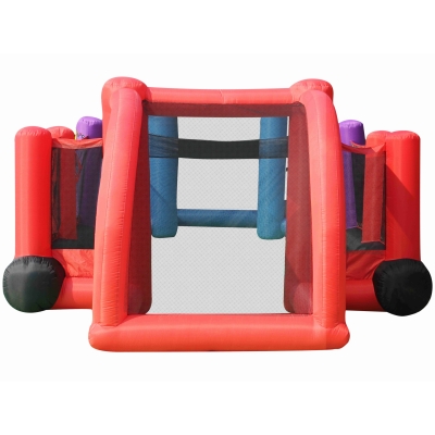 Happy Hop Nafukovací multifunkční hřiště, fotbal, basketbal, volejbal, ragby. Hrací centrum happy hop 9172N