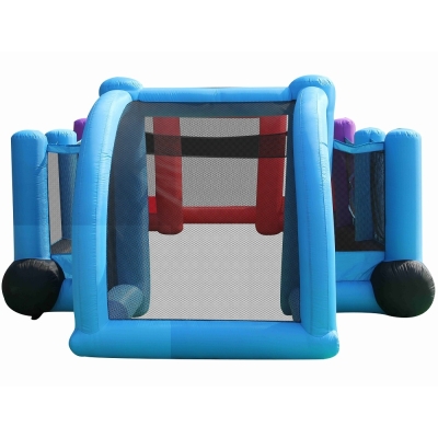 Happy Hop Nafukovací multifunkční hřiště, fotbal, basketbal, volejbal, ragby. Hrací centrum happy hop 9172N