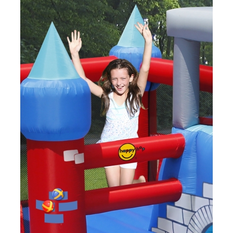 Happy Hop 9261 Velký vodní Rytířský skákací hrad s bazénem