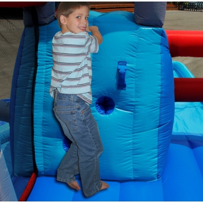 Happy Hop 9261 Velký vodní Rytířský skákací hrad s bazénem