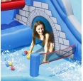 Happy Hop 9261 Velký vodní Rytířský skákací hrad s bazénem