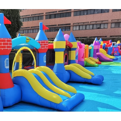 Happy Hop 9512 Rytířský skákací hrad - Kamelot