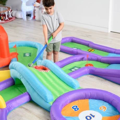 Happy Hop 9923 Nafukovací golfové hřiště Adventure golf inflatable
