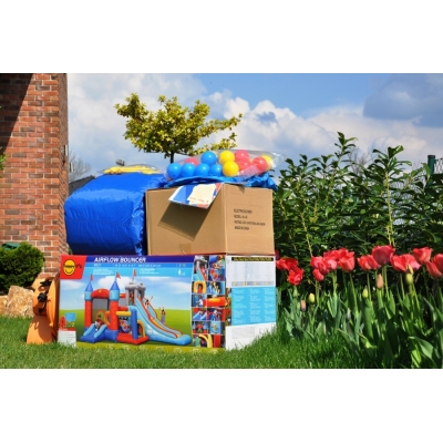 Luxusní skákací hrad 13 v 1, Happy Hop 9021, 13 in 1 Bouncy Castle