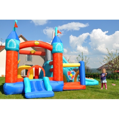 Luxusní skákací hrad 13 v 1, Happy Hop 9021, 13 in 1 Bouncy Castle