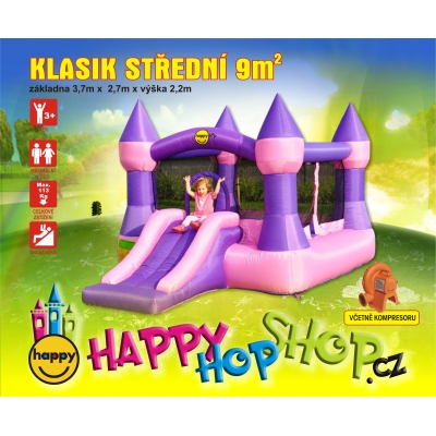 Skákací hrad Klasik střední Happy Hop 9017R