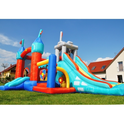 Luxusní skákací hrad 13 v 1, Happy Hop 9021, 13 in 1 Bouncy Castle