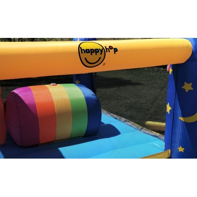 Happy Hop 8004 Půlnoční jednorožec - skákací hrad Fantasy Unicorn Music