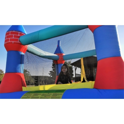 Happy Hop 9512 Rytířský skákací hrad - Kamelot