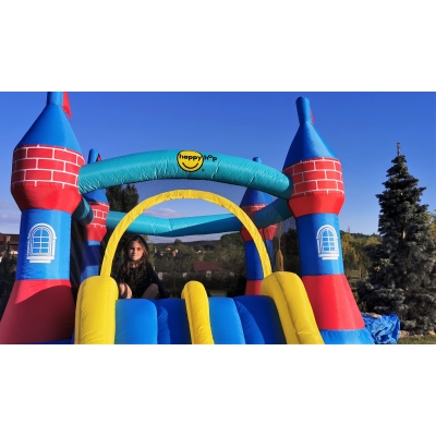 Happy Hop 9512 Rytířský skákací hrad - Kamelot