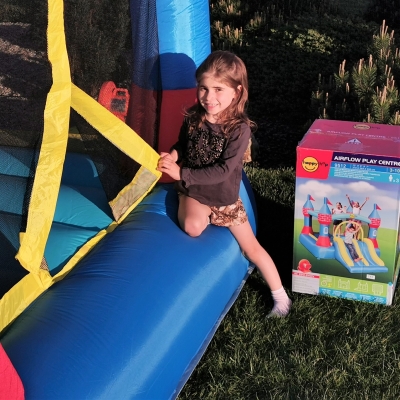 Happy Hop 9512 Rytířský skákací hrad - Kamelot