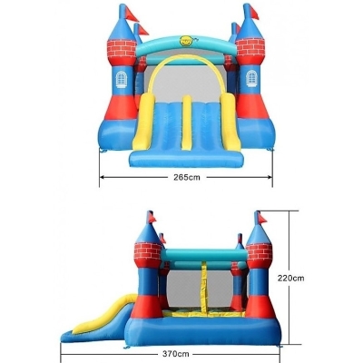 Happy Hop 9512 Rytířský skákací hrad - Kamelot