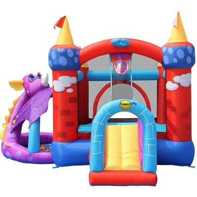 Luxusní dračí skákací hrad, Happy Hop 9022