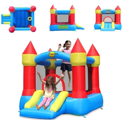 Happy Hop Klasik střední nafukavací atrakce a skluzavkou