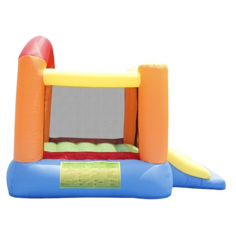 Pestrý Happy Hop skákací hrad se skluzavkou