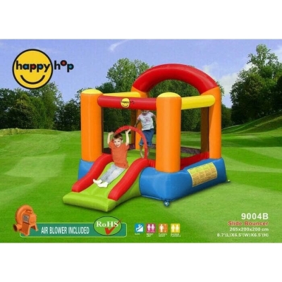 Pestrý Happy Hop skákací hrad se skluzavkou