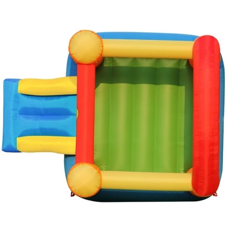 Pestrý Happy Hop skákací hrad se skluzavkou