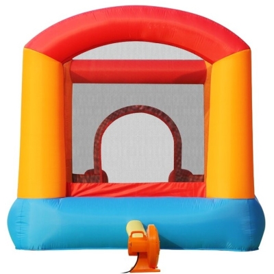 Pestrý Happy Hop skákací hrad se skluzavkou