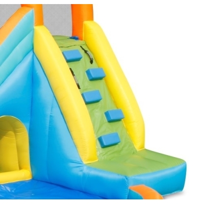 Vodní skluzavka s vodním dělem Happy Hop 9117N Water slide with pool and cannon