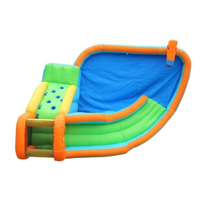 Vodní skluzavka s vodním dělem Happy Hop 9117N Water slide with pool and cannon