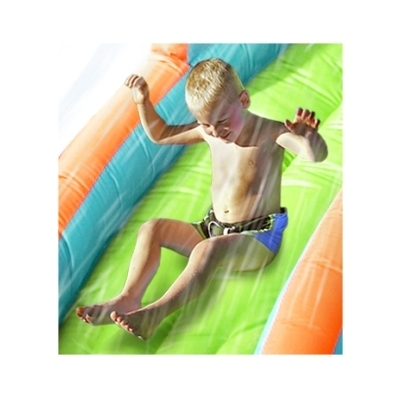 Vodní skluzavka s vodním dělem Happy Hop 9117N Water slide with pool and cannon