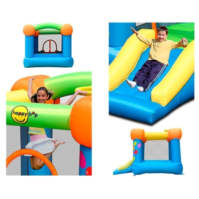 Happy Hop 9070 Skákací hrad Party barevné balónky