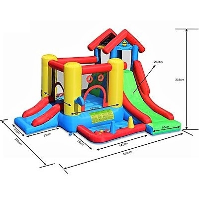 Multifunkční hrací centrum 7 v 1 - Dům