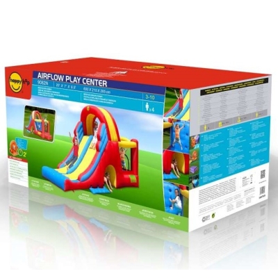 Velká dvojskluzavka se skákačkou