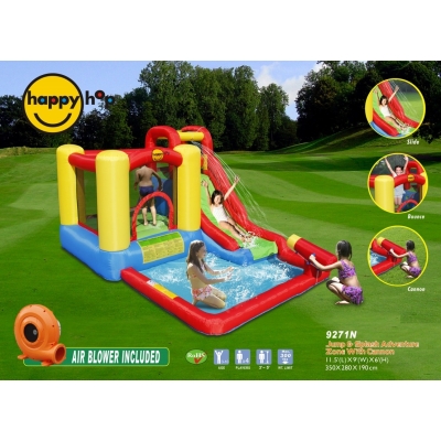 Happy Hop Dobrodružná zóna. Nafukovací atrakce Happy Hop 9271N