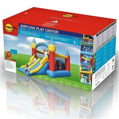 ACTIVITY skákací a prolézací hrad, zábavné centrum s dvojitou skluzavkou Happy Hop 9474