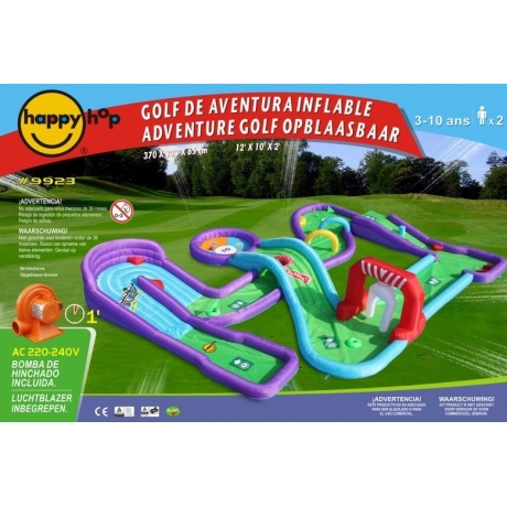 Happy Hop 9923 Nafukovací golfové hřiště Adventure golf inflatable