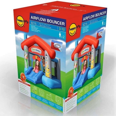 Happy Hop 9215 Párty dům Fun House, skákací hrad se skluzavkou