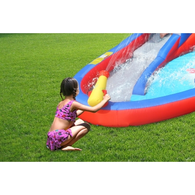 Happy Hop Veselý žralok, vodní bazén se skluzavkou a tunelem  9327