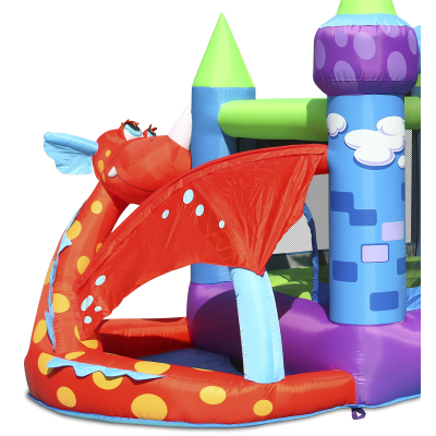 Dračí hrad skákací nafukovací hrad Happy Hop 9022N