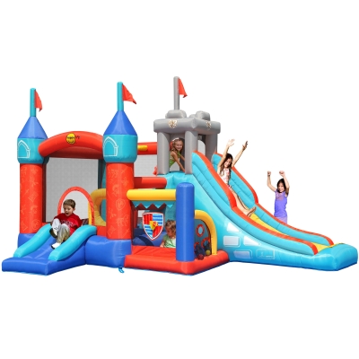 Luxusní skákací hrad 13 v 1, Happy Hop 9021, 13 in 1 Bouncy Castle