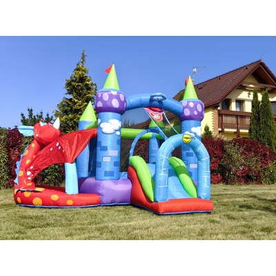 Dračí hrad skákací nafukovací hrad Happy Hop 9022N