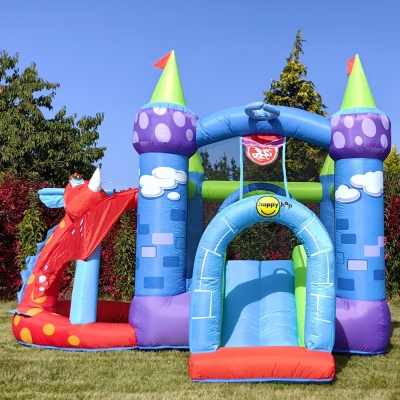 Dračí hrad skákací nafukovací hrad Happy Hop 9022N