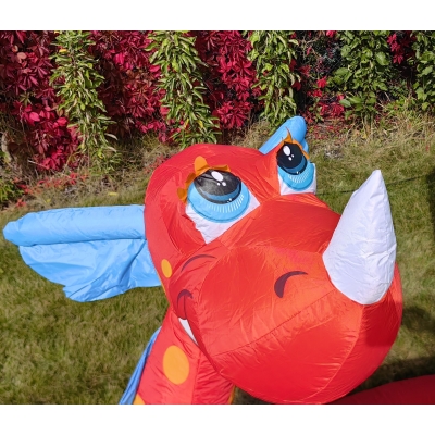 Dračí hrad skákací nafukovací hrad Happy Hop 9022N