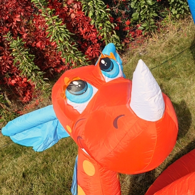 Dračí hrad skákací nafukovací hrad Happy Hop 9022N